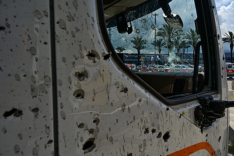 נזקי הנפילה בקריית אתא