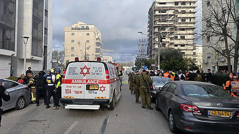 זירת הפגיעה הישירה בנהריה