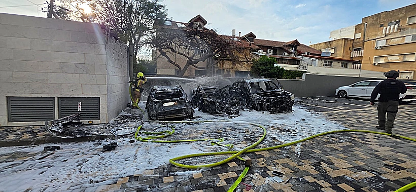 זירת הפגיעה הישירה בנהריה