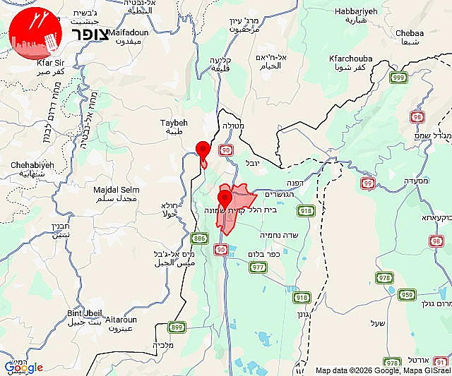 אזעקות בקריית שמונה