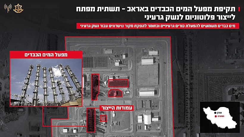 תקיפת מפעל המים הכבדים באראכ שבאיראן