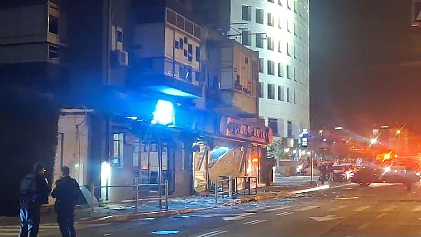 זירת נפילה בגוש דן