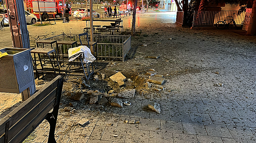 זירת נפילה בגוש דן