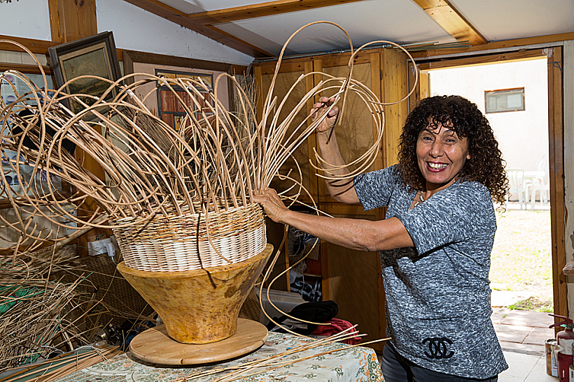 אמנית הקליעה דליה סיאני