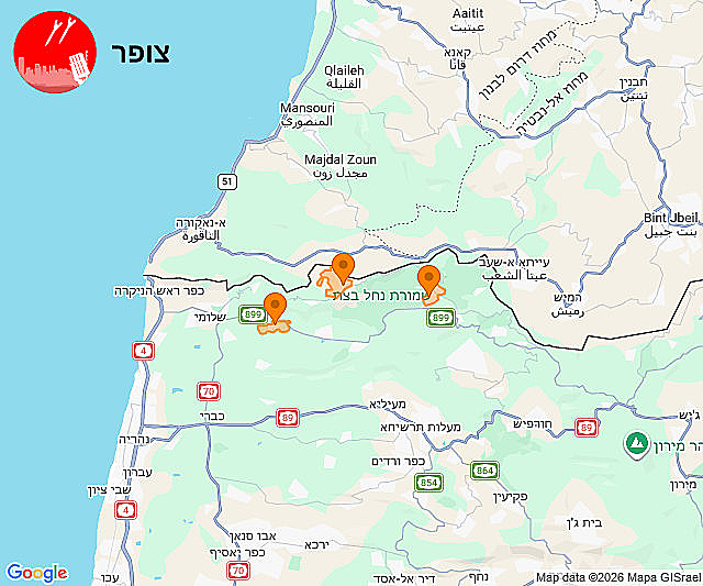 התרעות על חדירת כטב"ם בגליל המערבי
