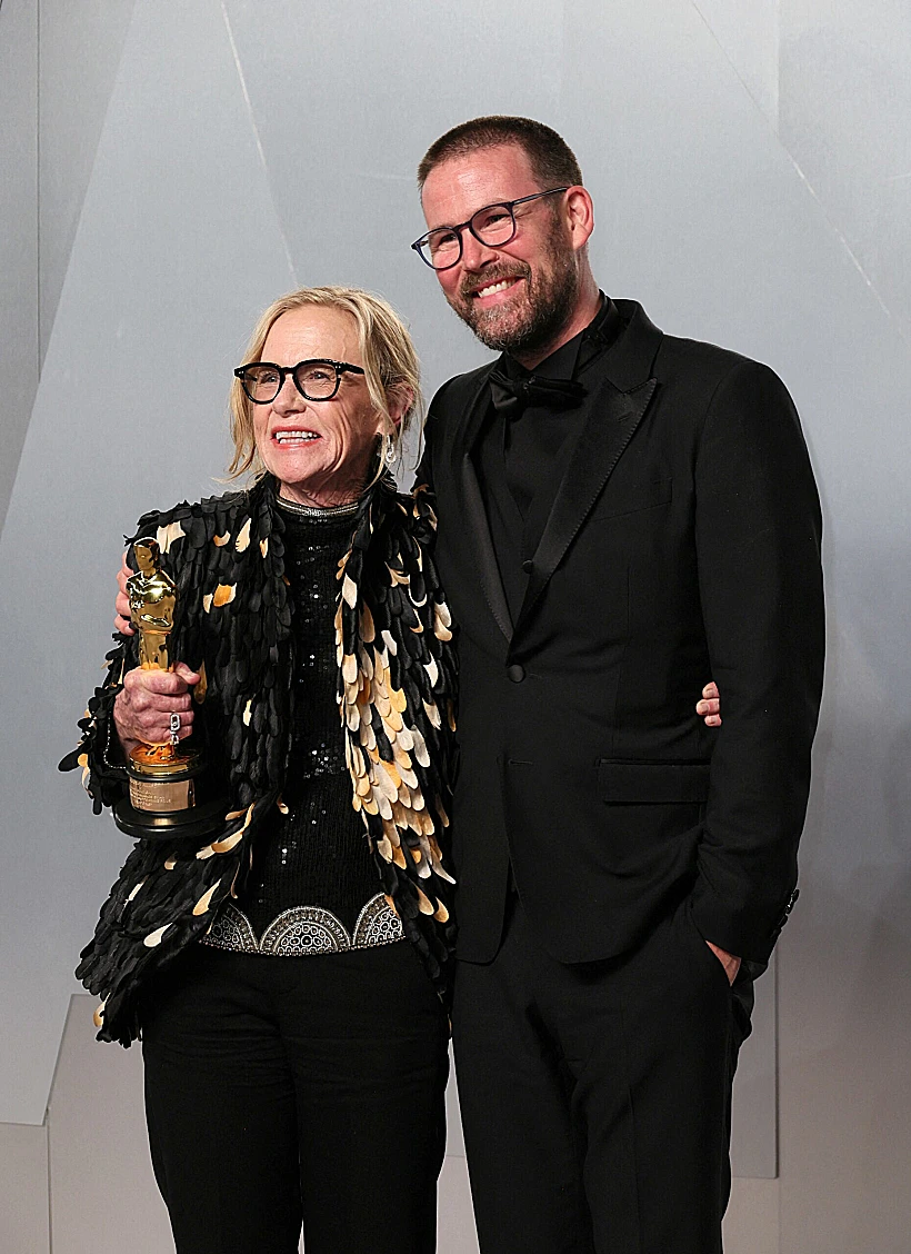 זאק קרגר ואיימי מאדיגן בטקס האוסקר 2026