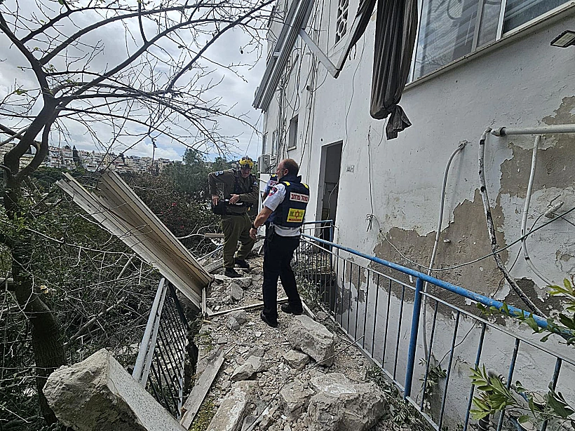 זירת פגיעה בשפרעם