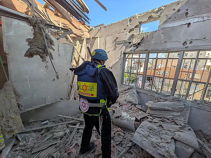 זירת נפילה בבני ברק