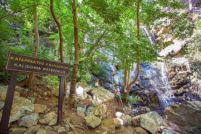 מפלי קלדוניה (Kalidonia waterfall) קפריסין