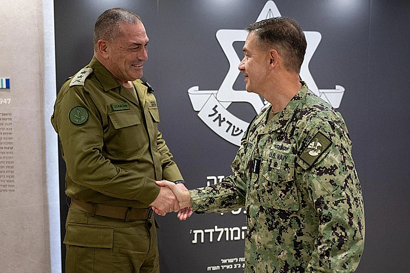 הרמטכ"ל אייל זמיר ומפקד סנטקום בראד קופר