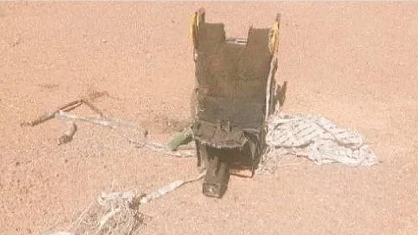 כיסא המפלט ממטוס הקרב האמריקני שהופל באיראן