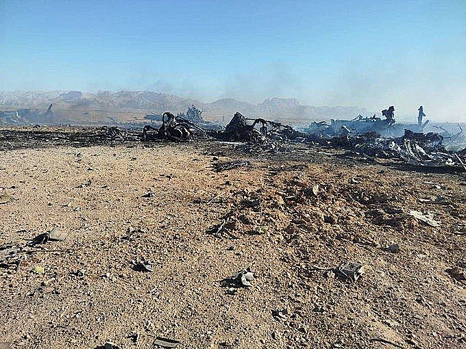 זירת חילוץ הנווט שמטוסו הופל באיראן