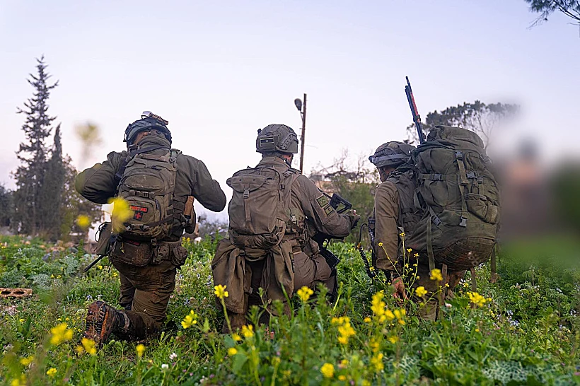 כוחות אוגדה 91 בדרום לבנון