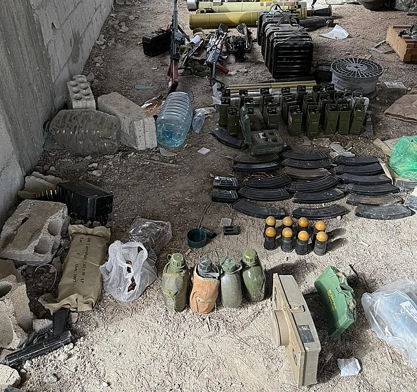 אמל"ח שאותר בדרום לבנון