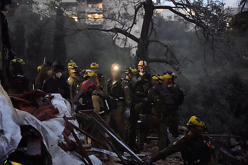 כוחות פיקוד העוקף בזירה בחיפה