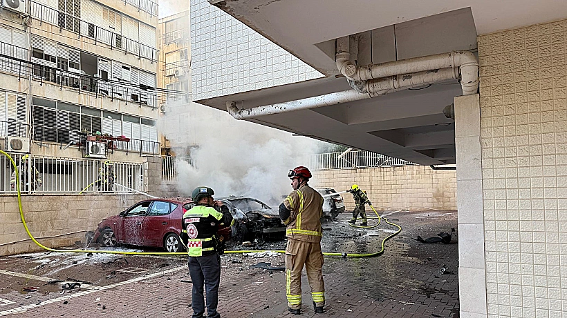 כוחות בזירת נפילה במרכז