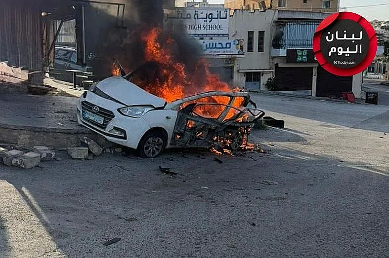 זירת התקיפה בדרום לבנון