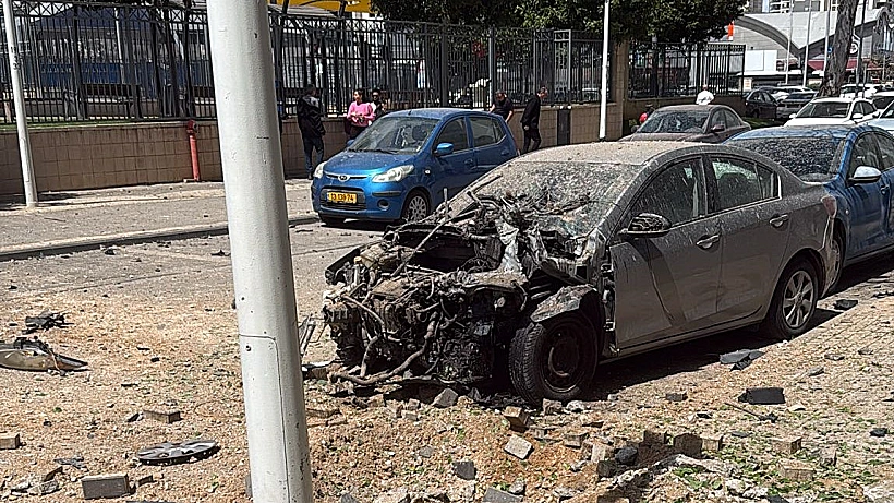 זירת נפילה בפתח תקווה