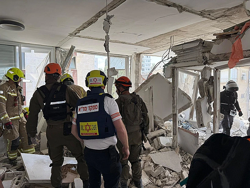 זירת נפילה בגוש דן