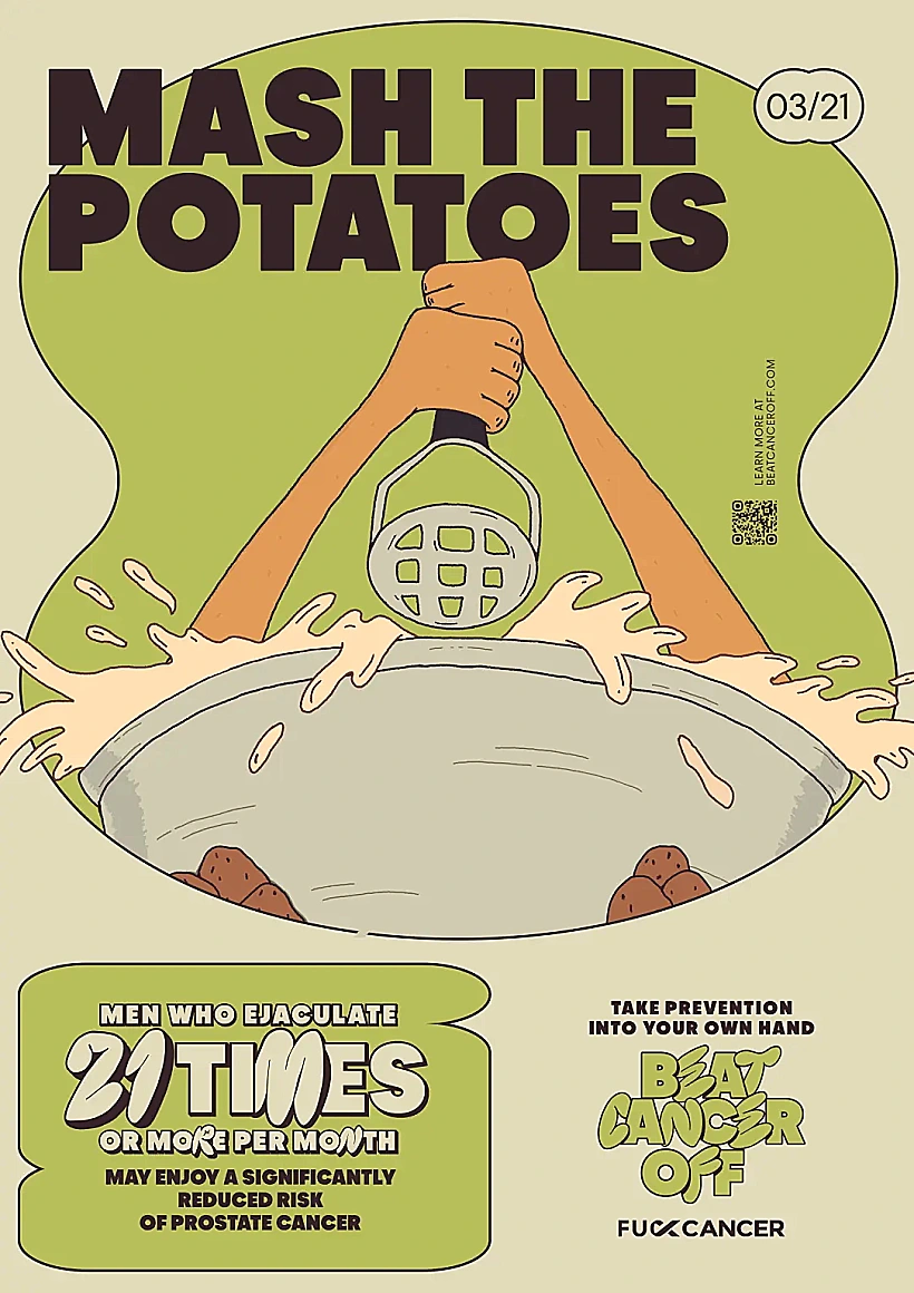 כחלק מניסיון להעלות מודעות לסרטן הערמונית ולעודד בדיקות מוקדמות