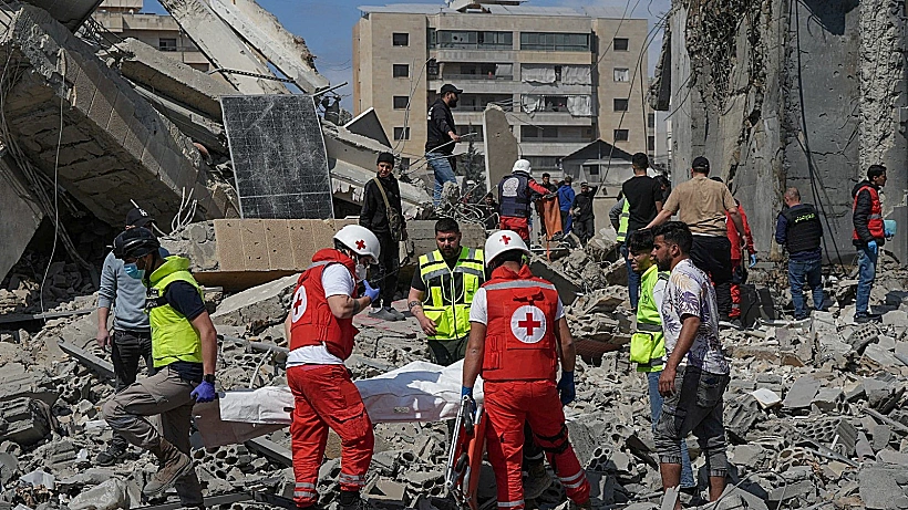 הרס בלבנון אחרי תקיפות צה"ל