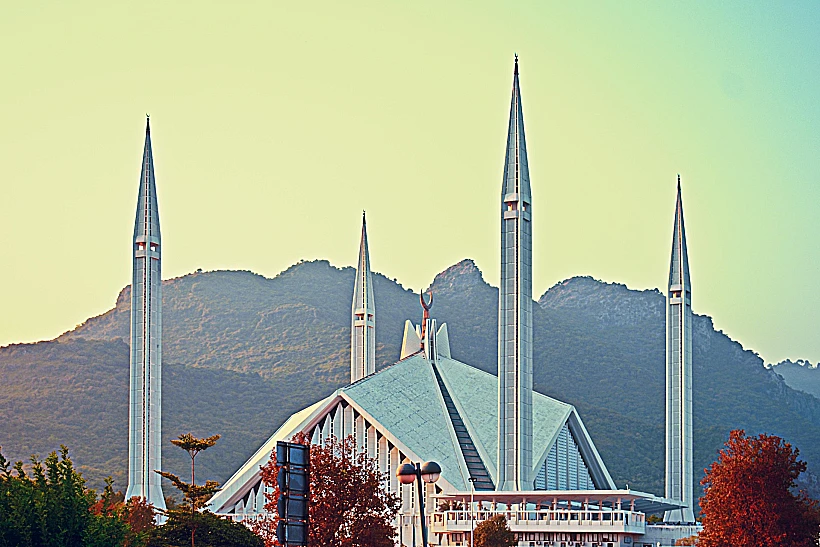 מסגד פייסל (Faisal Mosque) פקיסטן