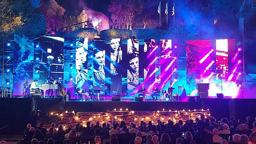 עצרת השנתית ליום הזיכרון לשואה ולגבורה בקיבוץ יד מרדכי