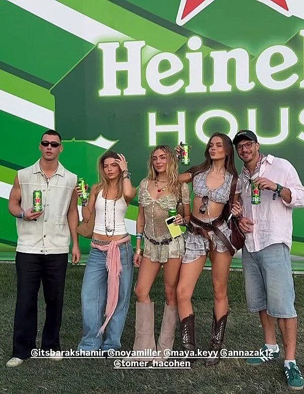 תומר הכהן, אנה זק, מאיה קיי, נויה מילר, ברק שמיר