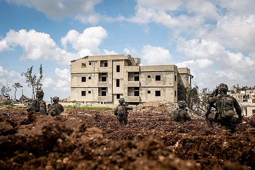 לוחמי גדוד 13 של גולני בדרום לבנון