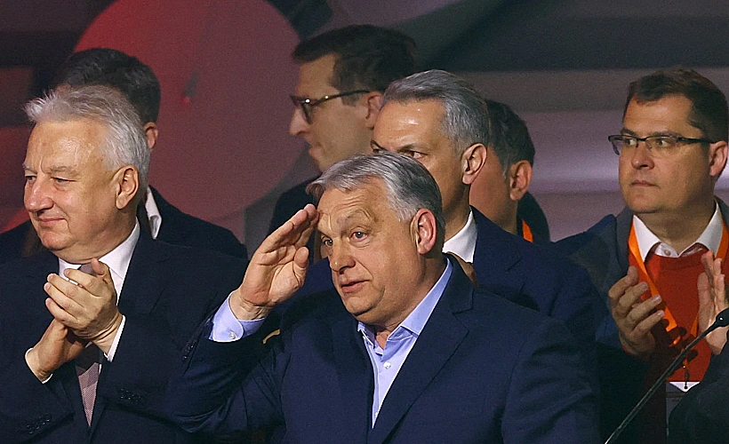 ראש ממשלת הונגריה היוצא ויקטור אורבן