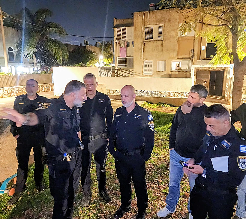 זירת הרצח בהרצליה