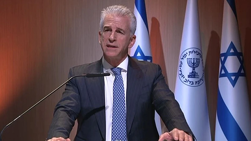 ראש המוסד דדי ברנע בטקס לציון יום הזיכרון לשואה