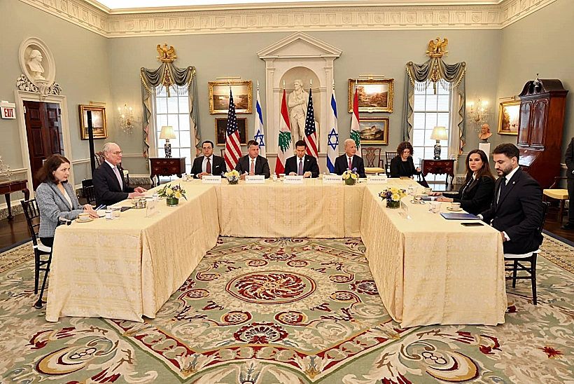 המשא ומתן בין ישראל ללבנון בוושינגטון