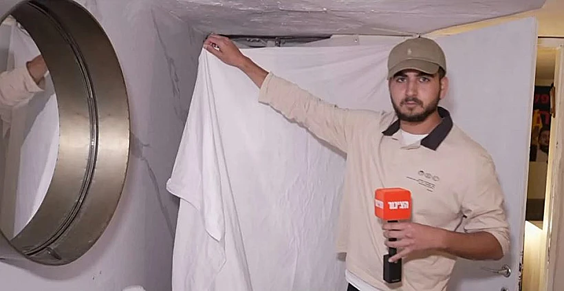 יהלי אלגרבי מציג את הפתרון שמצא לסוגיית הפרטיות בשירותים