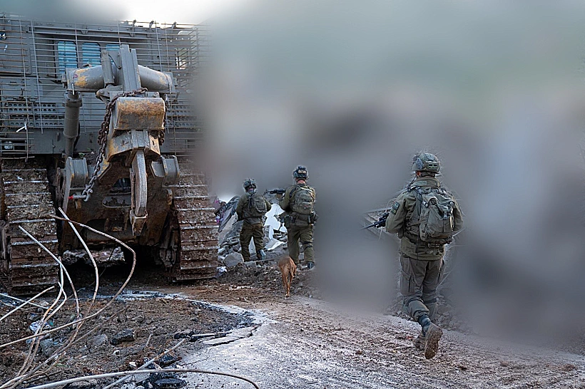 כוחות חטיבה 8 בדרום לבנון