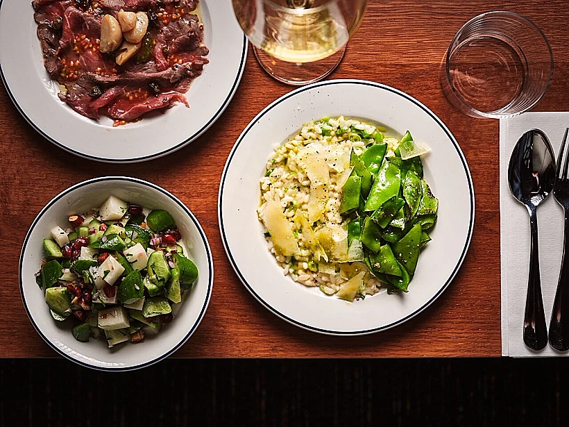 ריזוטו לבן ב"סיידוויז"