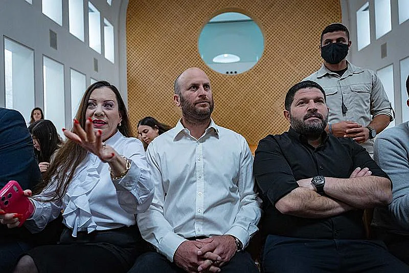 ח"כ טלי גוטליב וסגן השר אלמוג כהן בדיון על בן גביר בבג"ץ