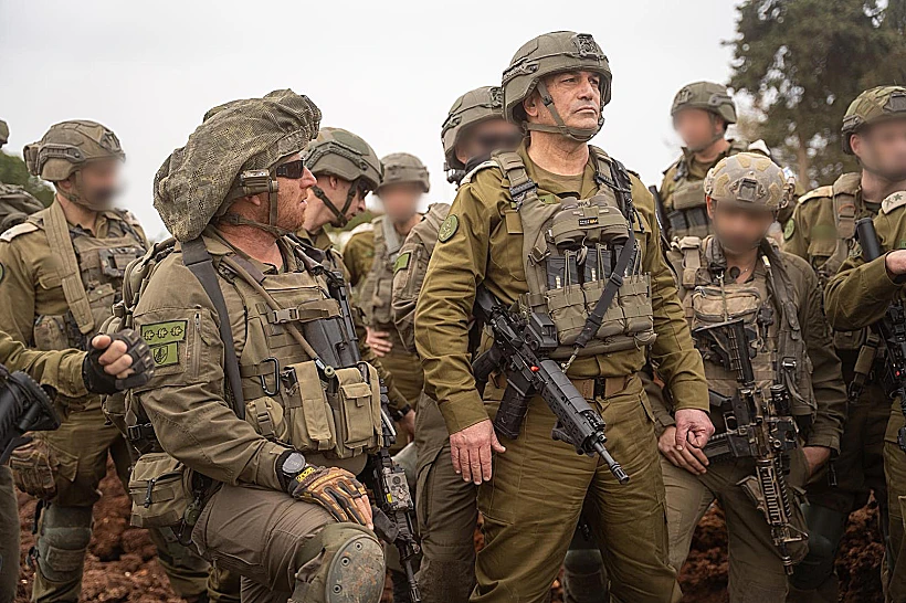 הרמטכ"ל אייל זמיר בדרום לבנון