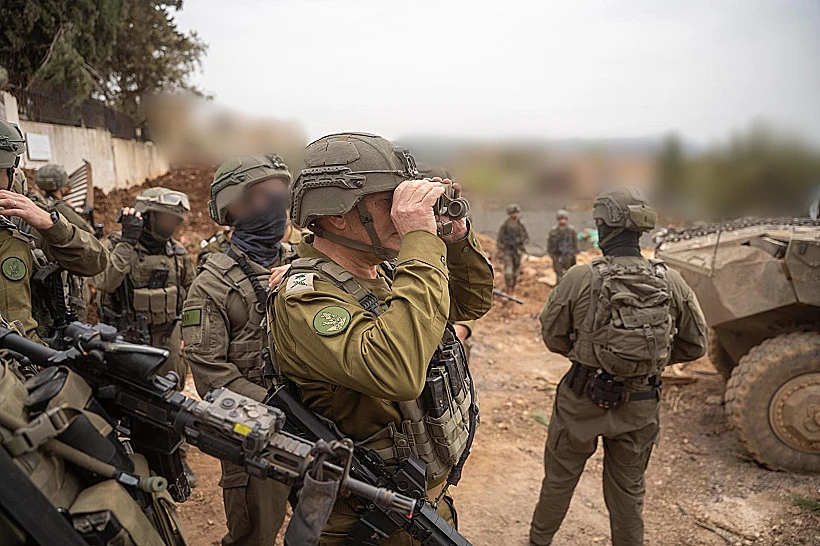 הרמטכ"ל אייל זמיר בדרום לבנון