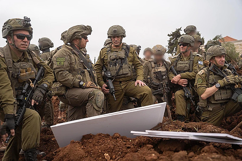 הרמטכ"ל אייל זמיר בדרום לבנון