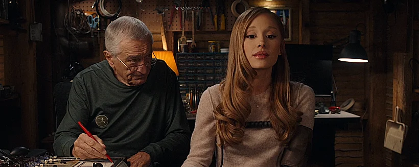 אריאנה גרנדה ורוברט דה נירו ב"פגוש את הכלה"