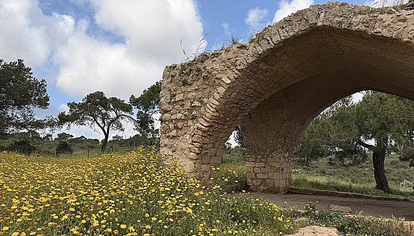 הקשת של בית חורי במסלול עין צור