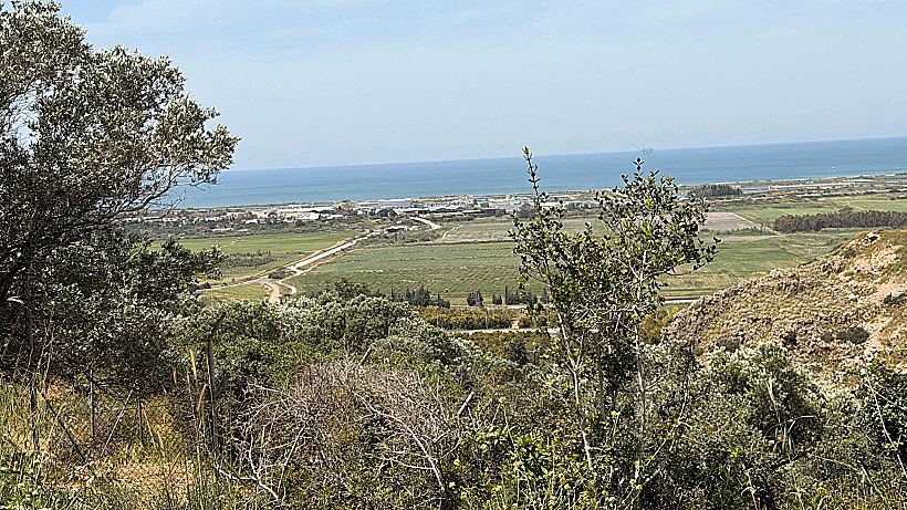 הנוף משביל הנשרים בזכרון יעקב