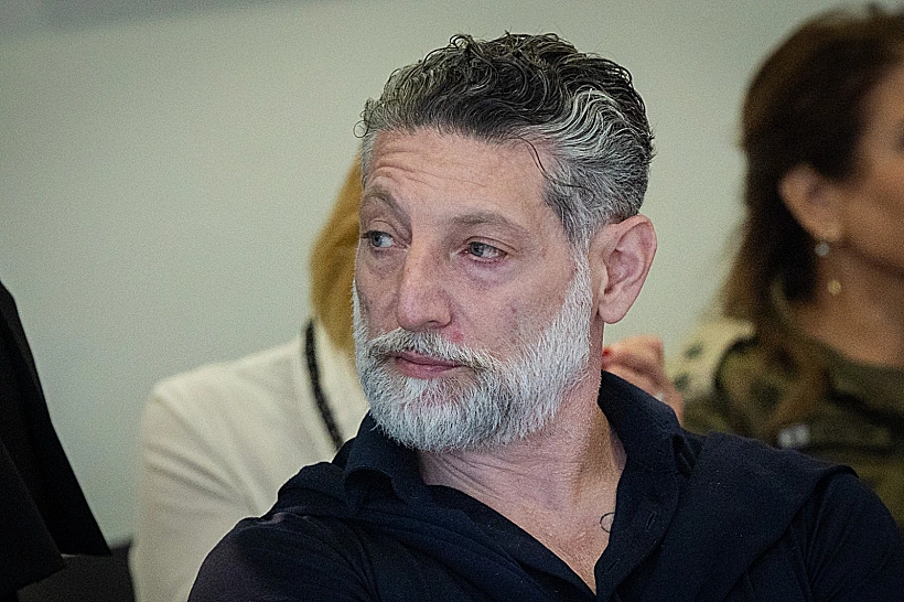 השף אסף גרניט במסיבת עיתונאים לקראת טקס המשואות