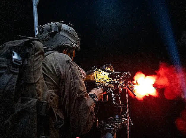 תיעוד מפעילות שייטת ספינות הטילים של חיל הים במלחמת חרבות ברזל