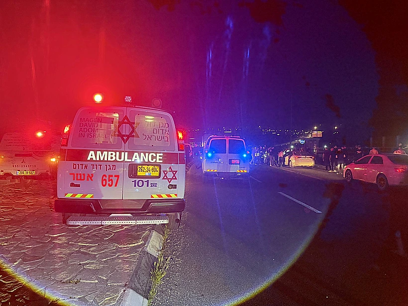 זירת הנפילה סמוך לכרמיאל