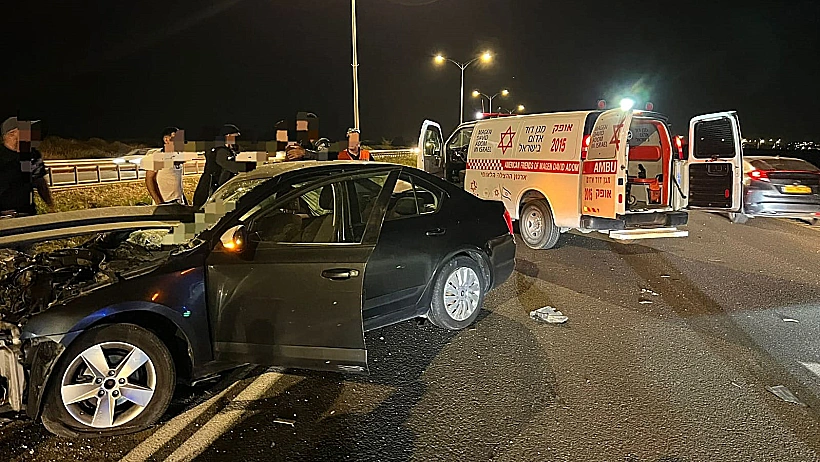 תאונת דרכים בכביש 6