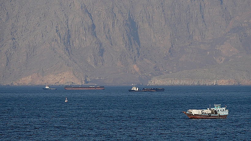 מכליות וכלי שיט במצר הורמוז