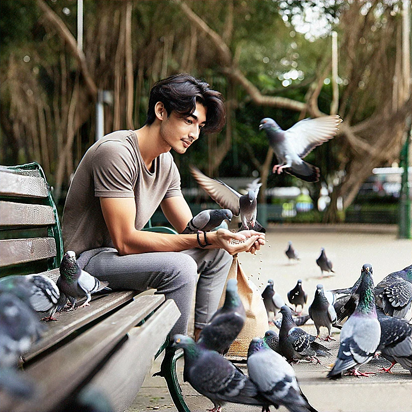 מאכיל יונים