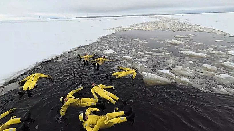 המסע של האבות השכולים ללפלנד